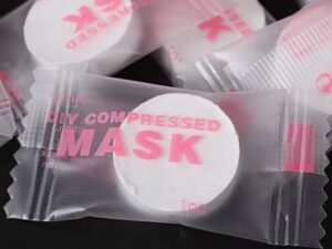 MASCARILLA COMPRIMIDA X 2 UNIDADES